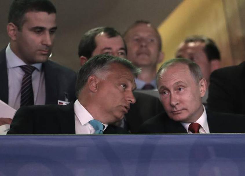 Orban e Putin AP